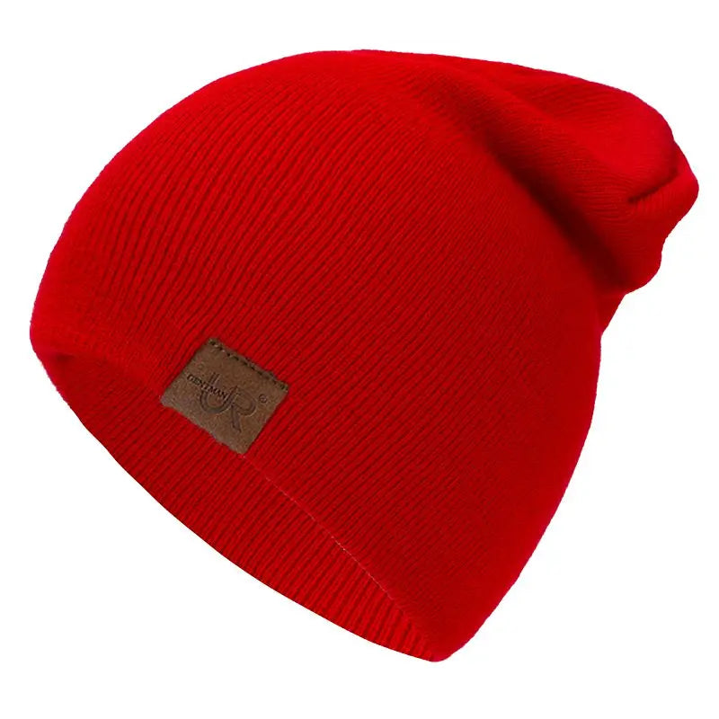 Unisex Beanie Hat URGENTMAN Casual Beanie For Men & Women Warm Soft Knitted Hat Stylish Plain Daily Winter Hat