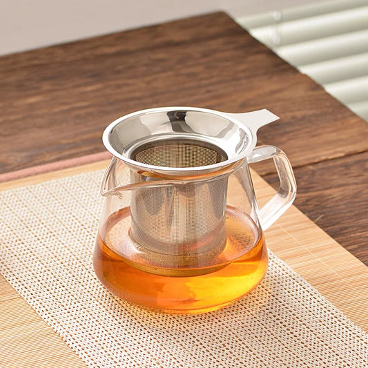 Multi Style Handle Tea Infuser Fine Mesh Coffee Filter Stainless Steel Tea Strainer Teapot Cup Hanging Loose Leaf Spice Leak 1Pc